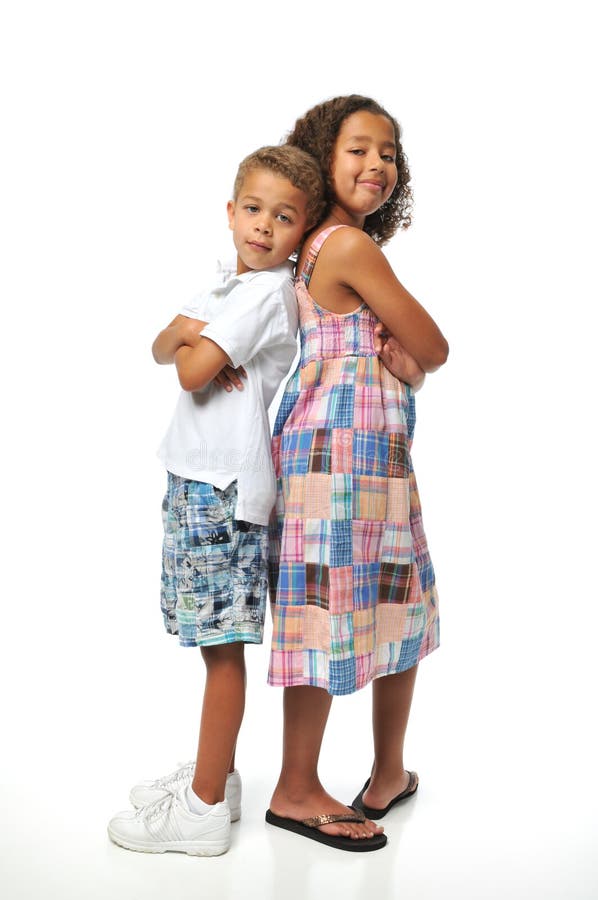 Brodersyster arkivfoto