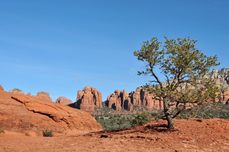 Breathtaking scenery along the Broken Arrow trail in Sedona, Arizona