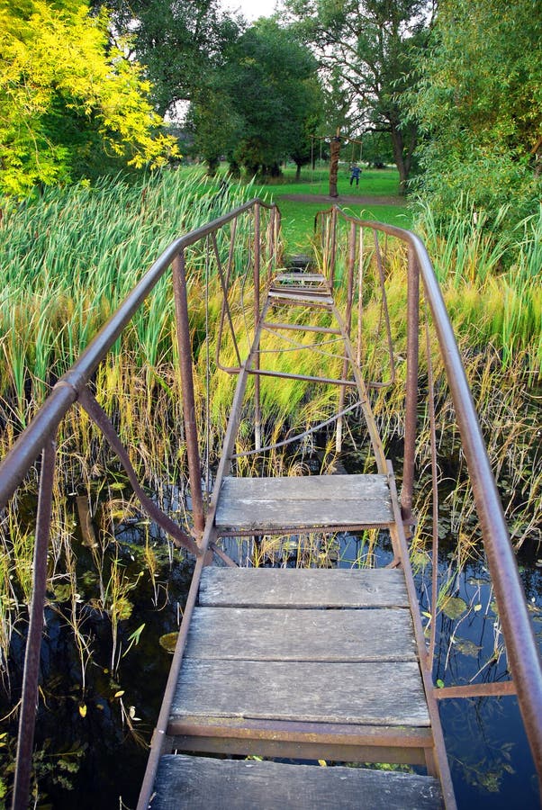 Broken bridge