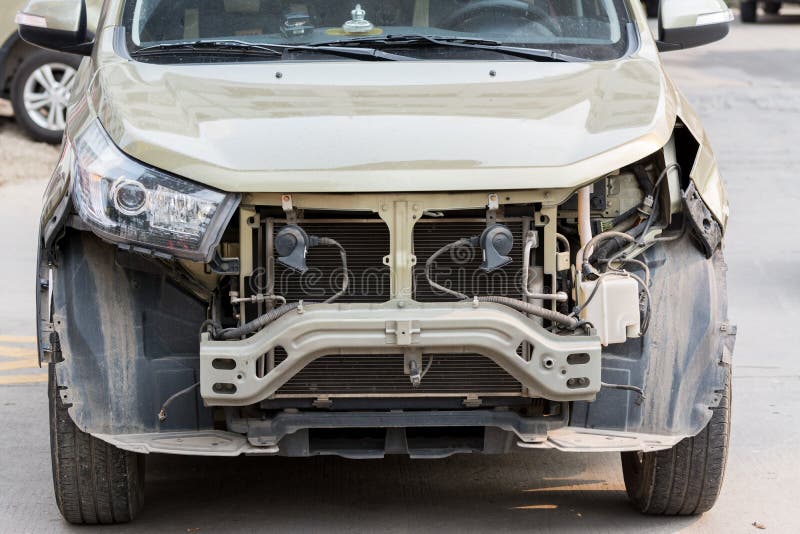 Broken Car stock image. Image of automotive, damage, auto 70510617