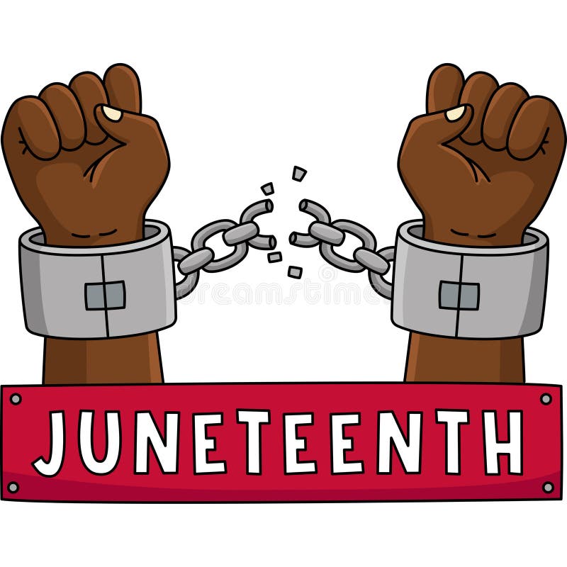 Broken Chains Cartoon Colored Clipart Stock Illustration