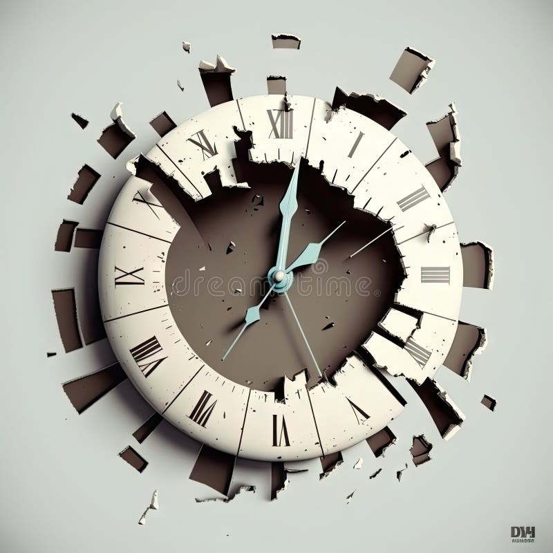 Broken Clock Stock Illustrations – 2,614 Broken Clock Stock