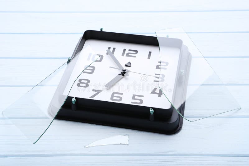 Broken clock stock images Broken clock stock images