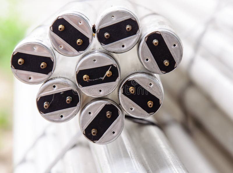 Broken fluorescent light stock image. Image of electronics 5829605