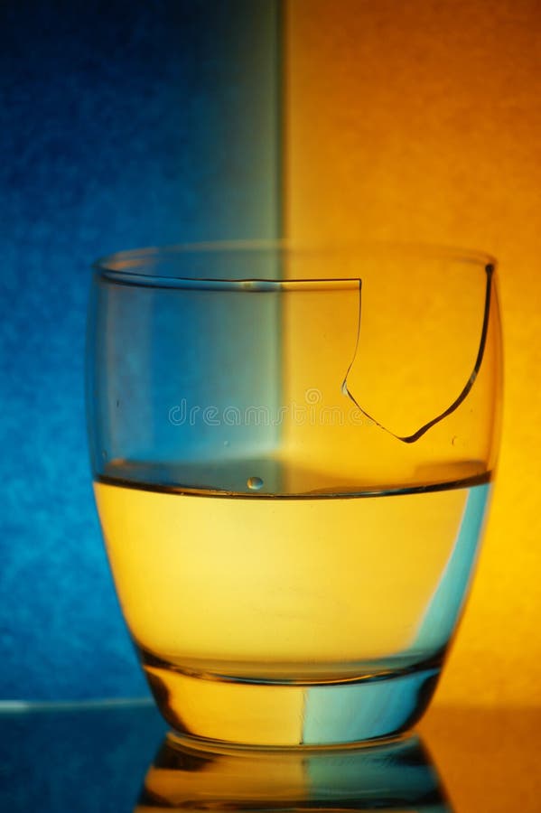 Broken glass stock photo. Image of crack, celebration 5280298