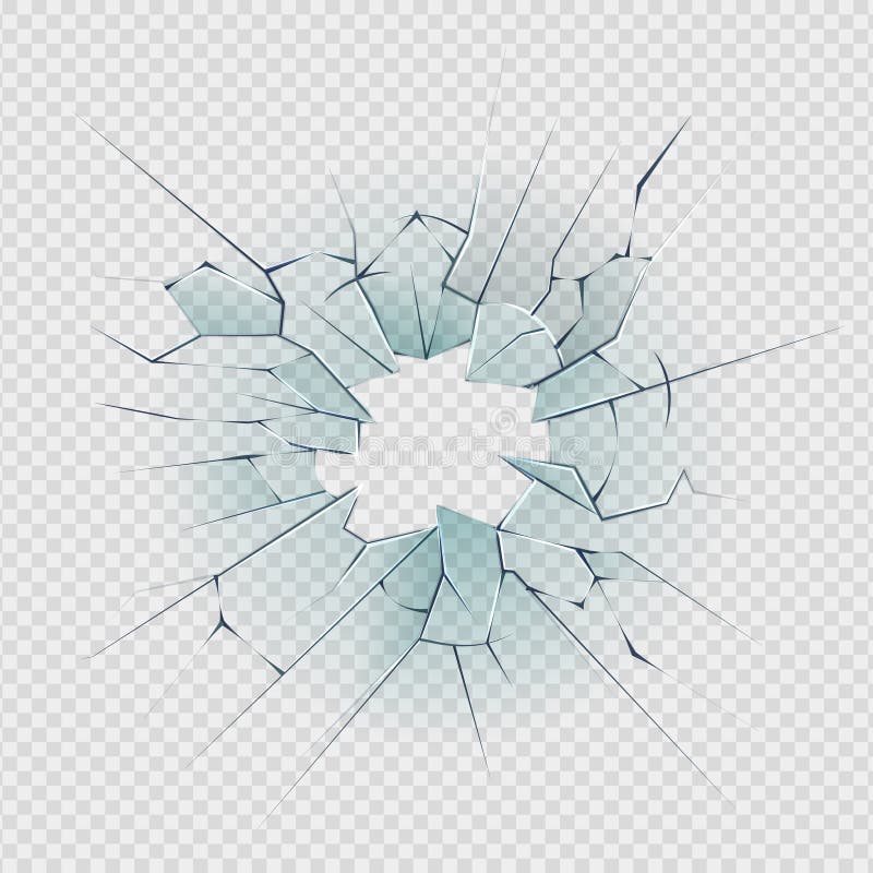 broken glass texture vector