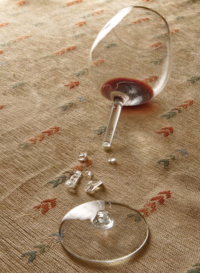 Red wine in broken glass stock photo. Image of harm, carpet 36153752