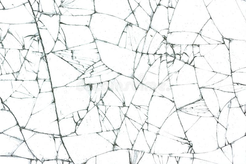 broken glass textur