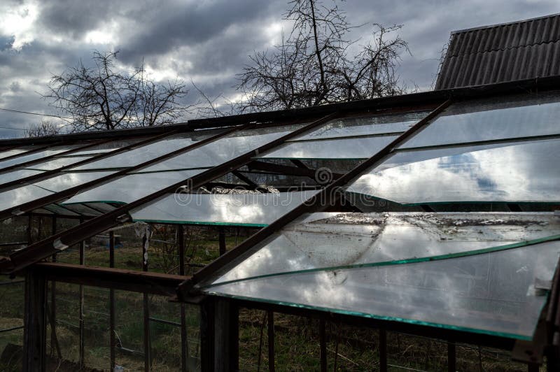 168 Broken Glass Roof Greenhouse Stock Photos Free & RoyaltyFree Stock Photos from Dreamstime
