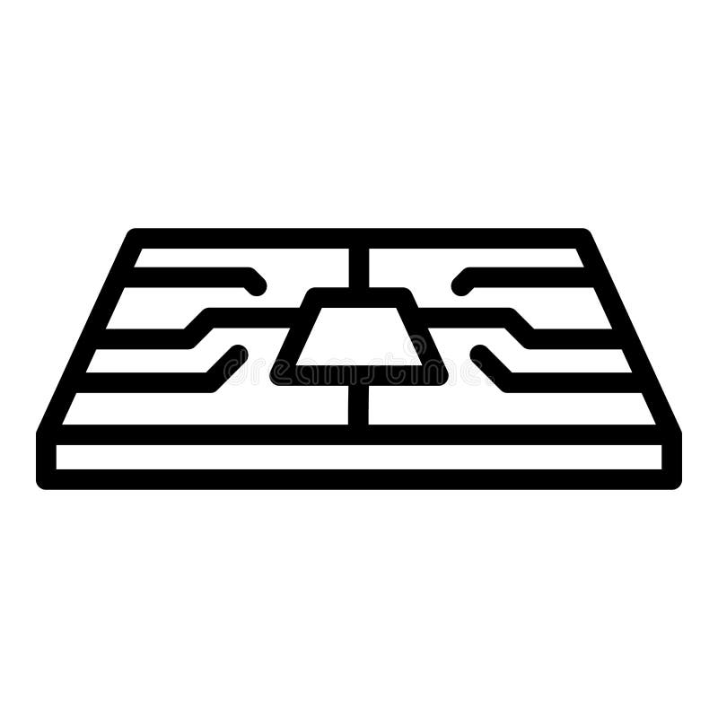 Hardware Icon Set Seal  Button Series Stock Vector Illustration