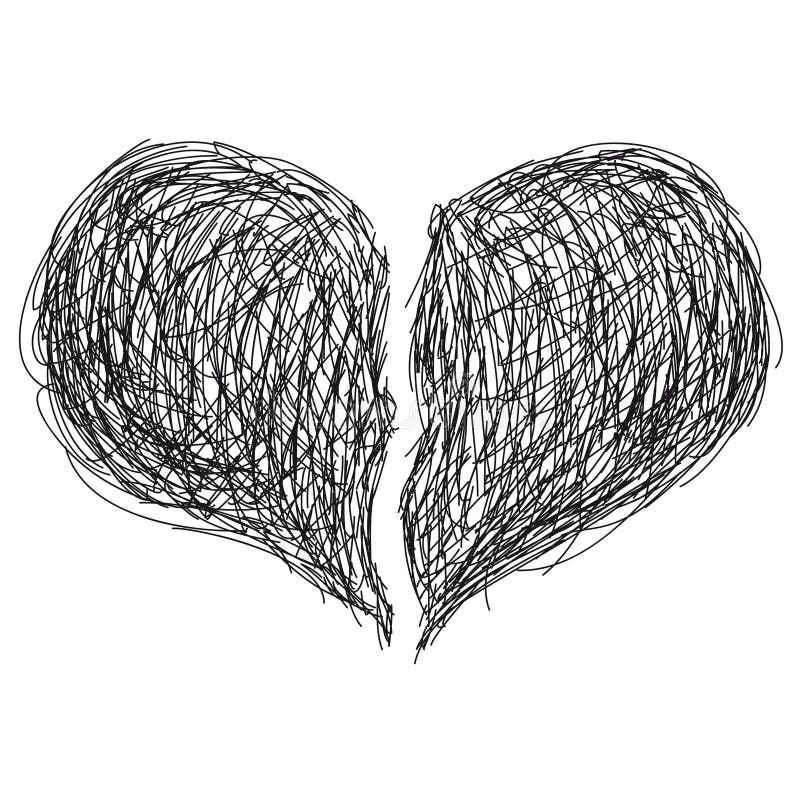 Amazing  How to Draw 3D Broken Heart in Line Paper  Pencil Drawing   YouTube