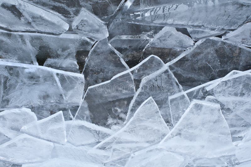 Broken ice