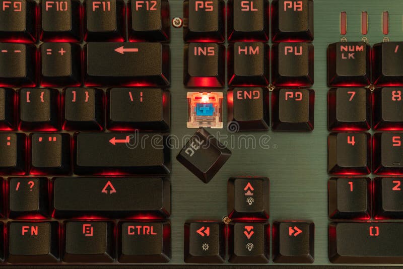 Broken key delete stock photo. Image of shift, concept 166693606