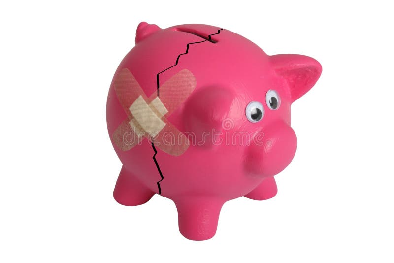 Broken Piggy Bank