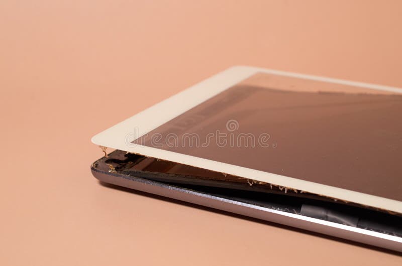 Swollen Battery, Swollen Battery of Smartphone or Tablet that Ready To