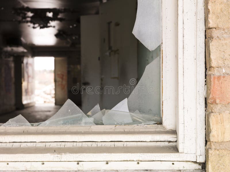 Broken window