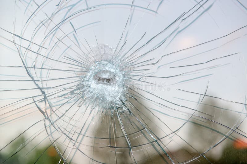 Shattered Glass Sliding Door Stock Photo Image of frame, entrance