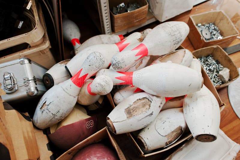 Bowling Pin Broken Banner Stock Photos Free & RoyaltyFree Stock