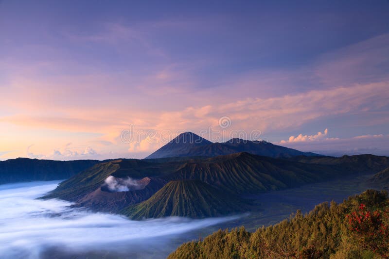 Bromo Mountain in Tengger Semeru National Park