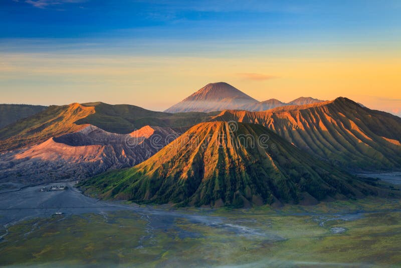 Bromo Volcano Mountain in Tengger Semeru National Park