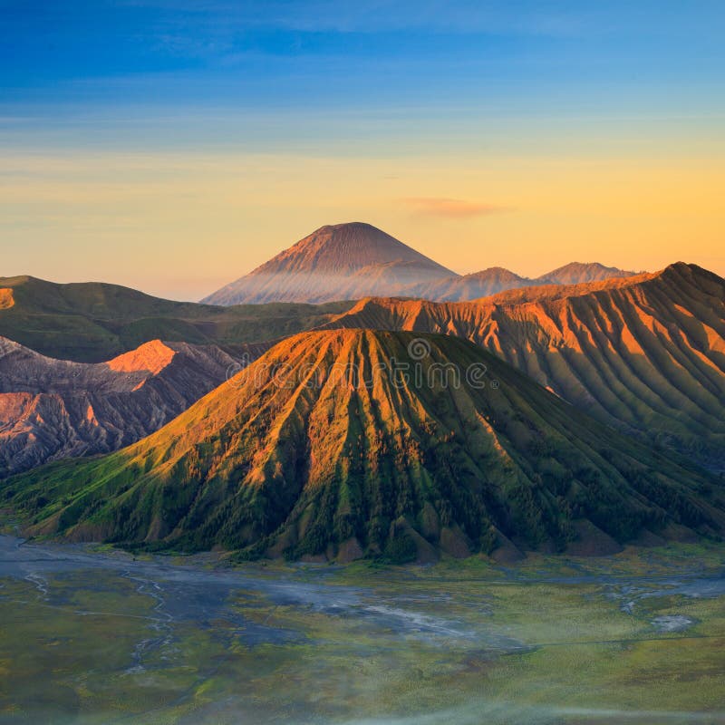 Bromo Volcano Mountain