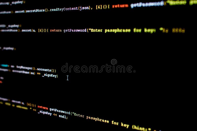 Broncode van Ethereum, cryptocurrency en gedecentraliseerd systeem stock afbeelding Broncode van Ethereum, cryptocurrency en gedecentraliseerd systeem stock afbeelding