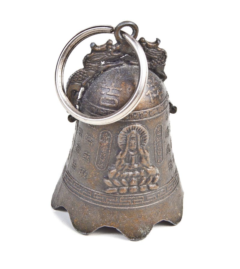 Bronze bell stock photo. Image of hand, music, path, antique 25096924