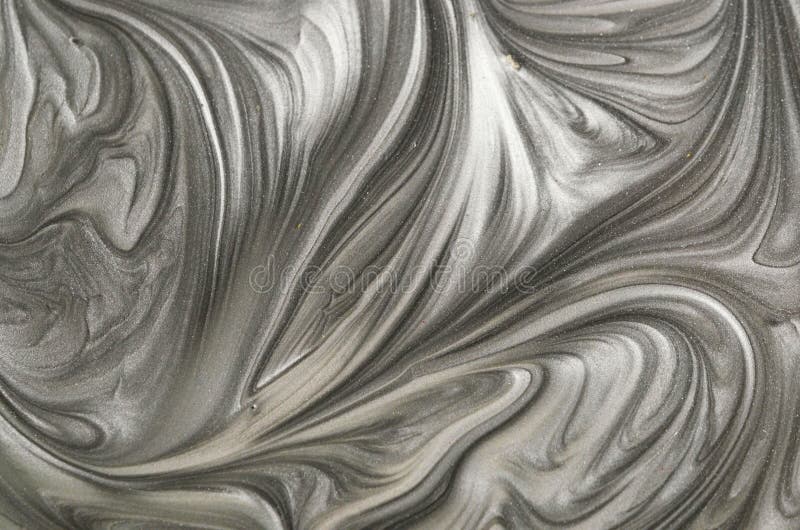 Bronze, Blue and Gold Marble Pattern. Liquid Abstract Background. Stock