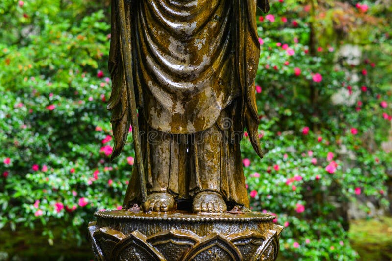 Buddha Statue at Forest on Koyasan, Japan Stock Image Image of koya