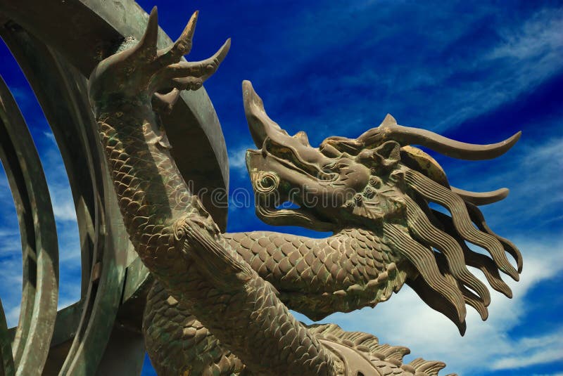 Dragon head stock image. Image of fairylike, tale, mythical 4373849