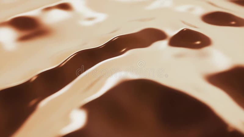 Bronze liquid ripples flowing glossy abstract surface royalty free illustration