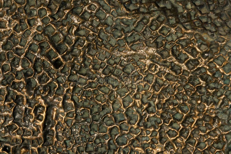 Bronze metal texture. Uneven rough surface. stock photography Bronze metal texture. Uneven rough surface. stock photography