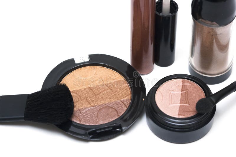 Bronze set for make-up