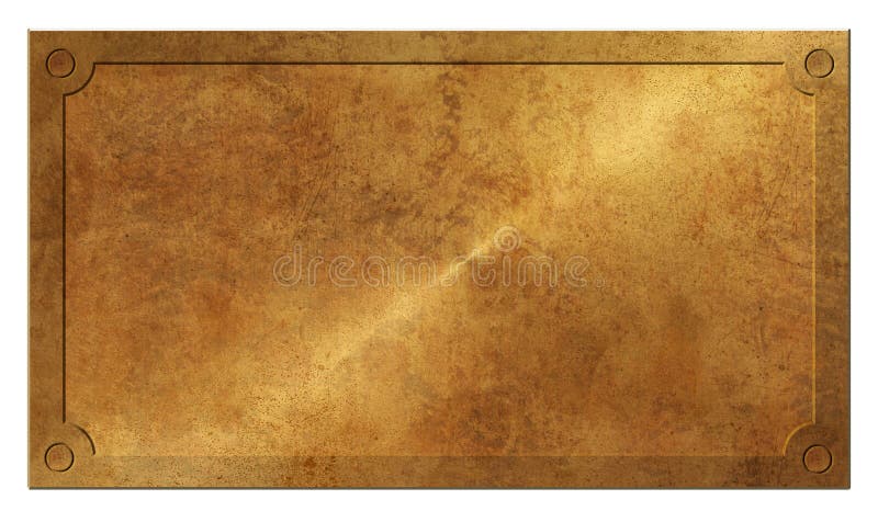 Bronze Sign Plague Blank Gold Rustic Elegant rectangle vintage street house number invitation card