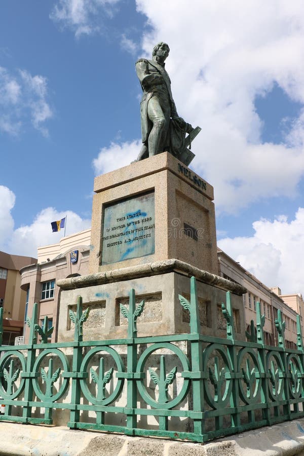 Lord Nelson Statue in Bridgetown, Barbados