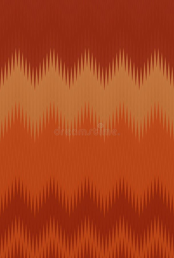 Bronze zigzag chevron pattern brown. style ornament vector illustration