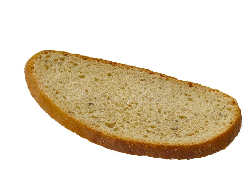 Brood geïsoleerd op een witte achtergrond