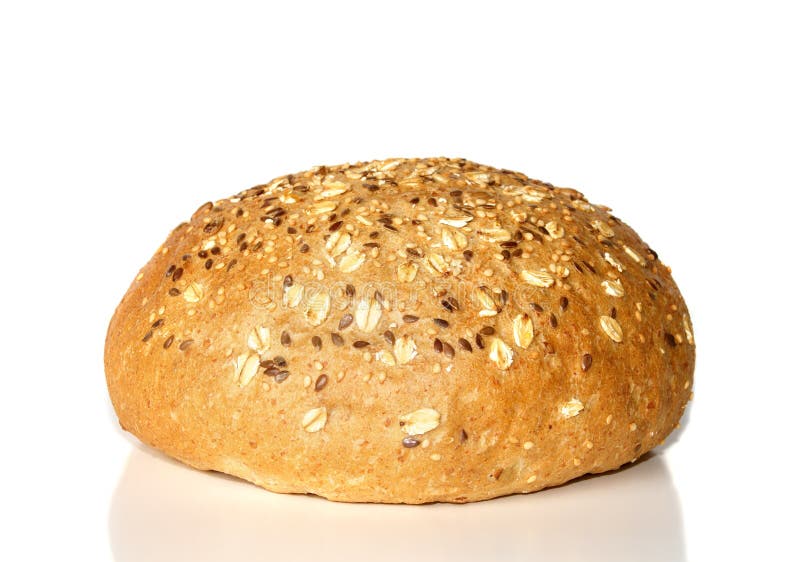 Brood met zeven graangewassen royalty-vrije stock fotografie Brood met zeven graangewassen royalty-vrije stock fotografie