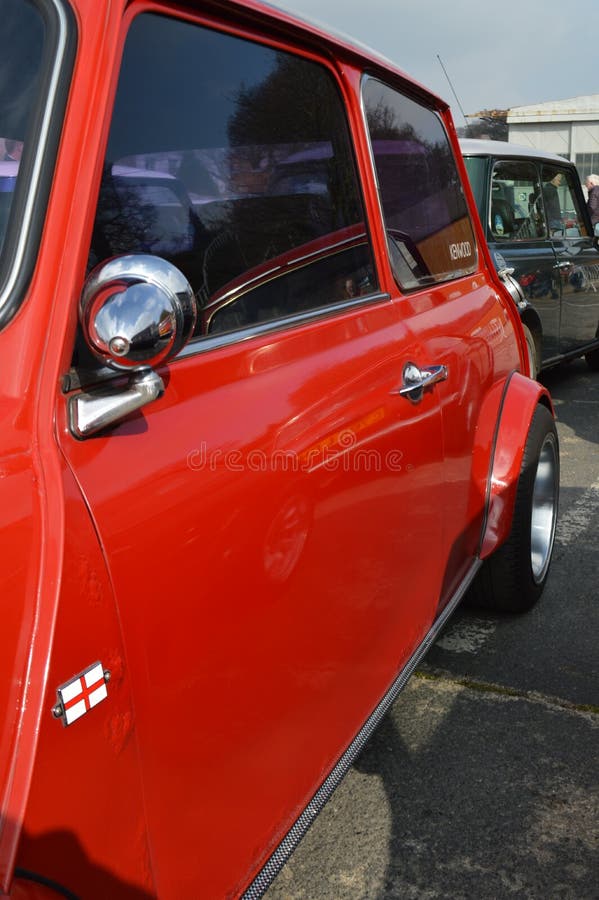 Brooklands Mini Day 2016 imagens de stock royalty free Brooklands Mini Day 2016 imagens de stock royalty free