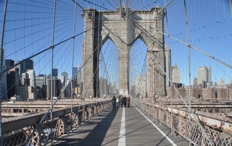 Brooklyn Bridge royalty free stock photo