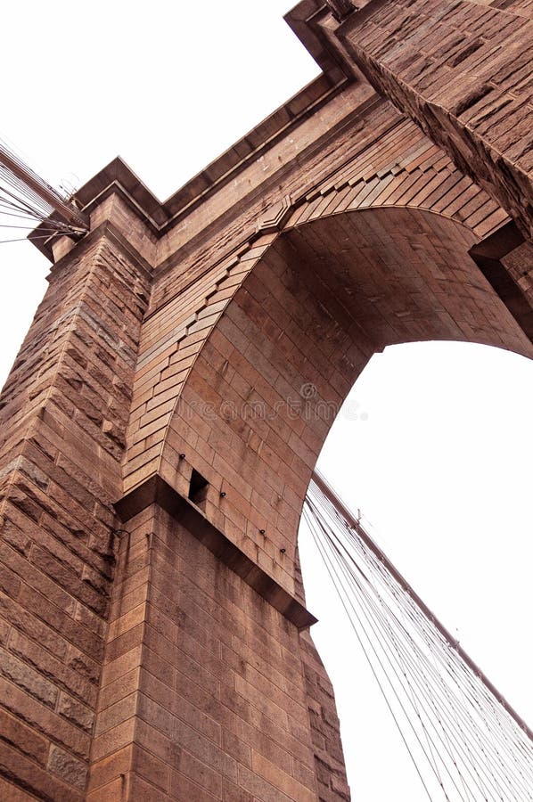 Brooklyn bridge close up 7