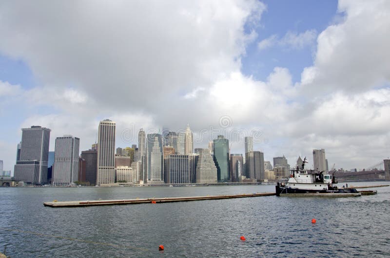 Brooklyn Bridge Park Marina royalty free stock photography Brooklyn Bridge Park Marina royalty free stock photography