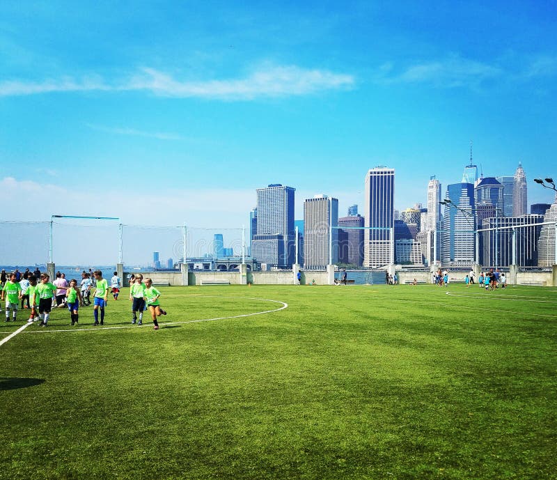 Brooklyn Bridge Soccer Field Stock Photos Free & RoyaltyFree Stock Photos from Dreamstime