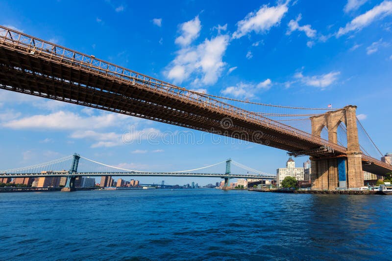 Brooklyn Bridge stock image. Image of manhattan, lines - 2941835