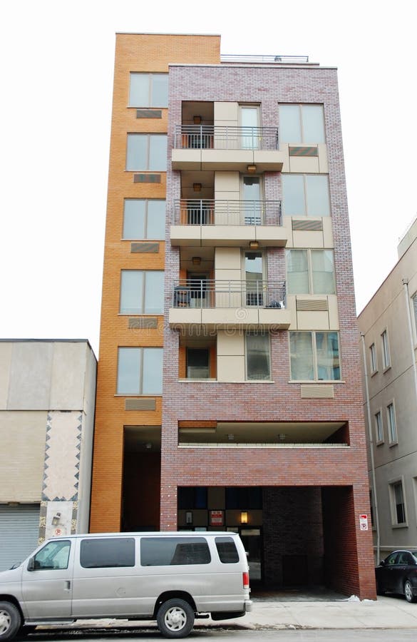 Brooklyn new york condos editorial photography. Image of generic 53931427