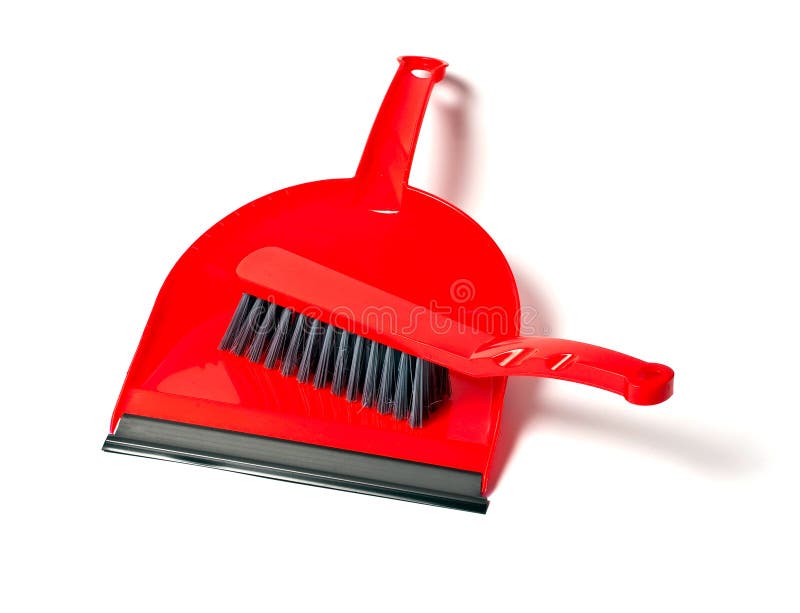 Broom and bucket stock photo. Image of dirty, bucket 11803386