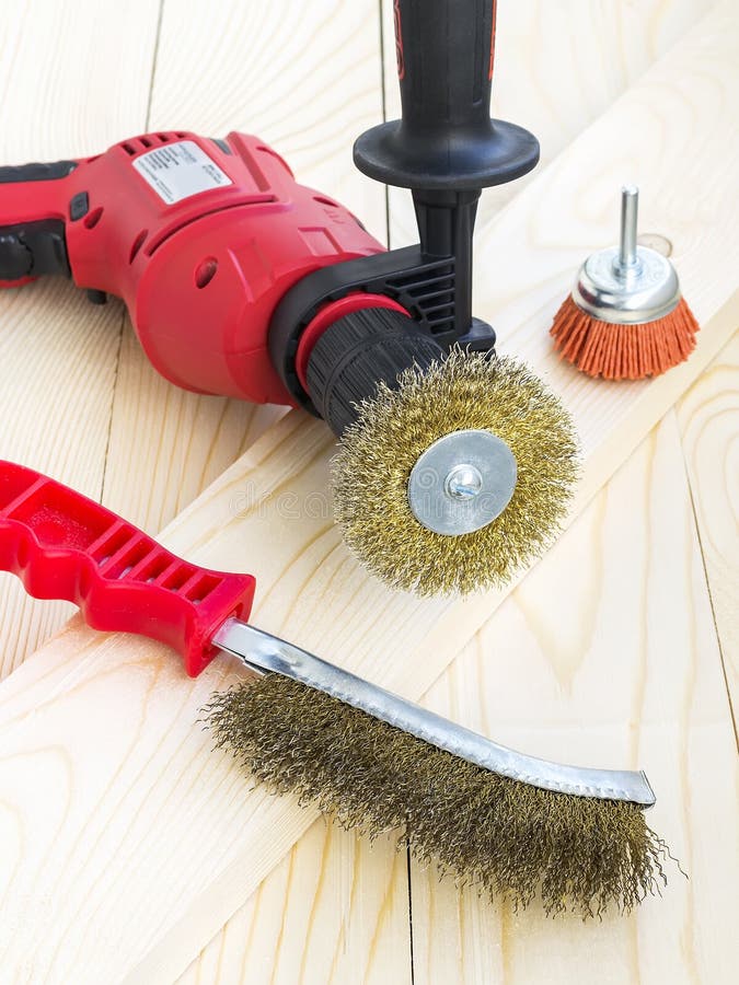 Brosses De Forage, De Papier De Verre Et D'abrasion Avec Fil