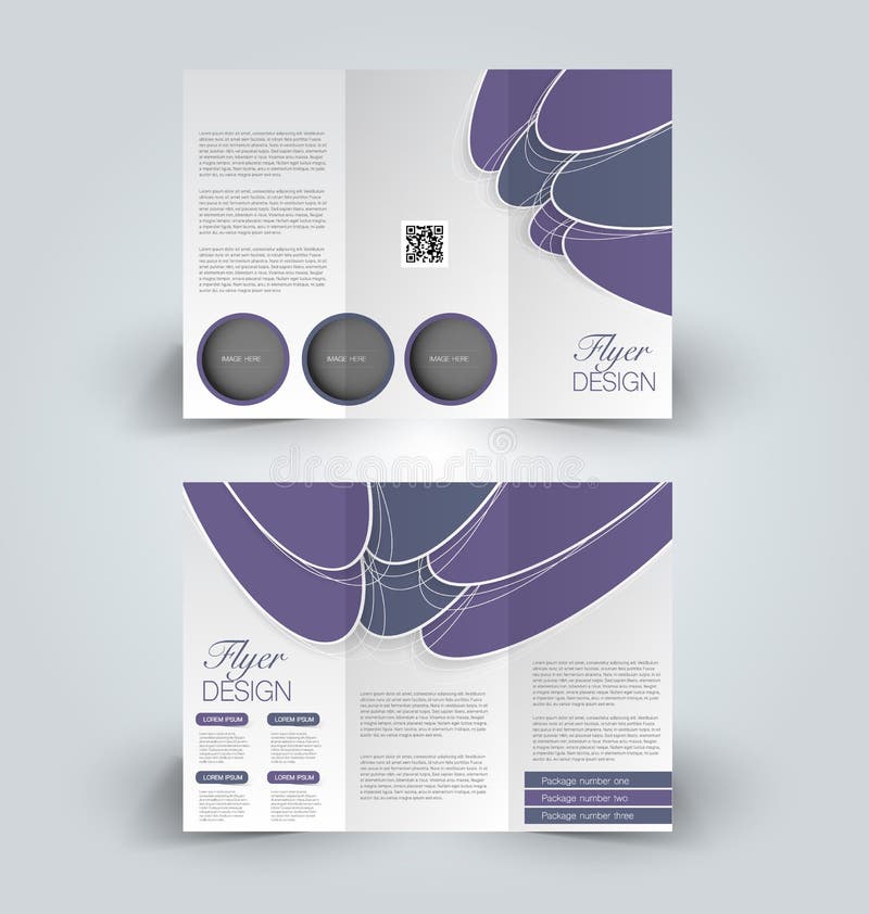 Broszurka egzaminu próbnego projekta up szablon dla biznesu, edukacja, reklama Trifold broszura royalty ilustracja Broszurka egzaminu próbnego projekta up szablon dla biznesu, edukacja, reklama Trifold broszura royalty ilustracja