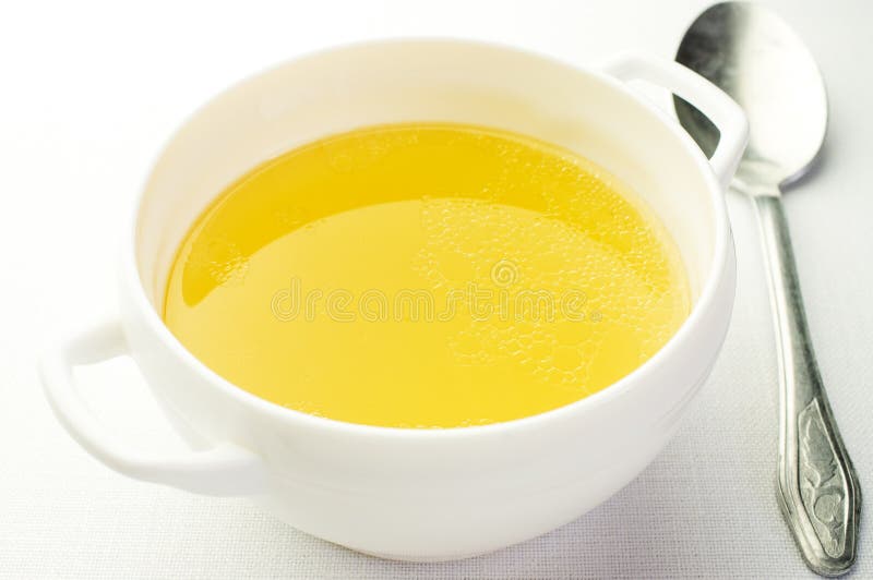 Broth, bouillon stock photo. Image of caramel, bone, bouillon 45081952