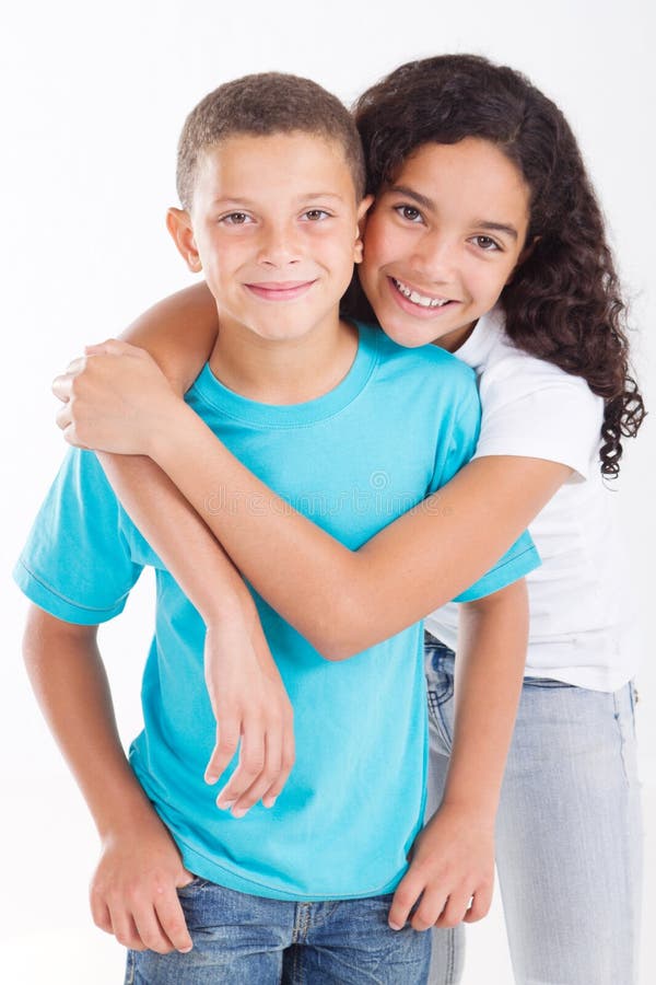 Brother and sister stock photo. Image of carry, happy 7581600